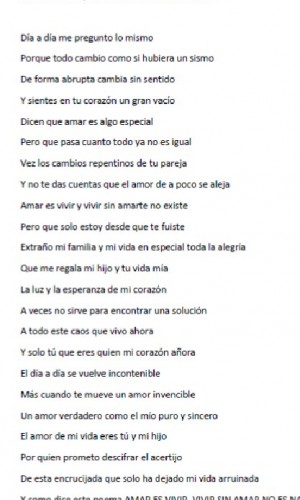 Poema Amar Es Vivir Vivir Sin Amar No Es Nada Por Julian - 